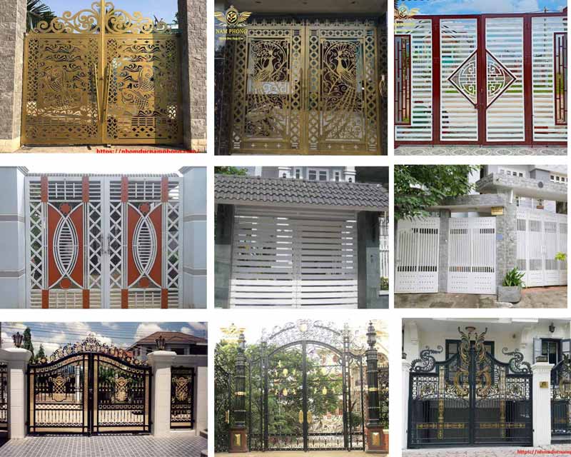 mẫu cửa sắt đ&agrave; nẵng